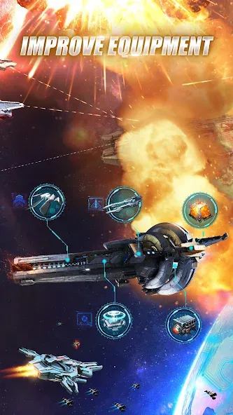 Galaxy Battleship screenshot 3