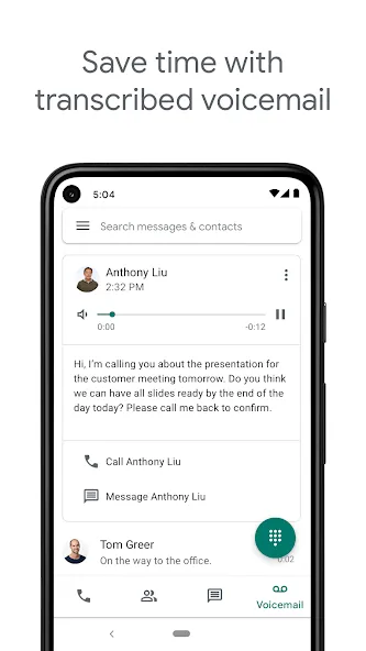 Google Voice screenshot 4