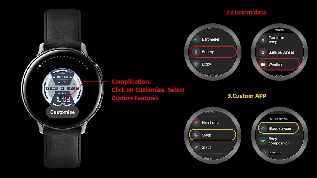 Blue Colors For Wear OS screenshot 3