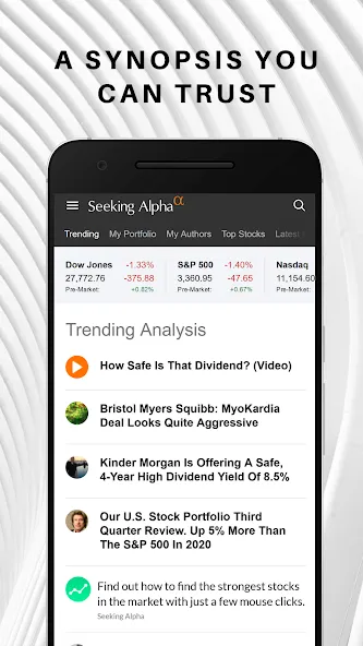 Seeking Alpha:股市新闻与分析 screenshot 4