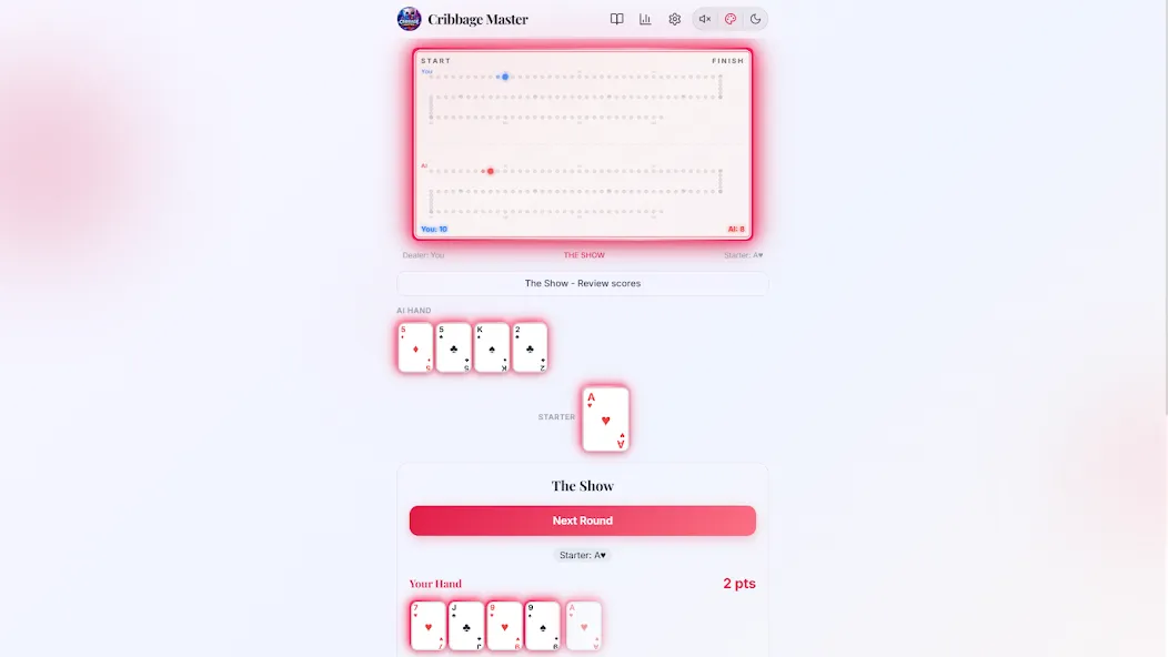 Offline Cribbage Master Ai screenshot 30