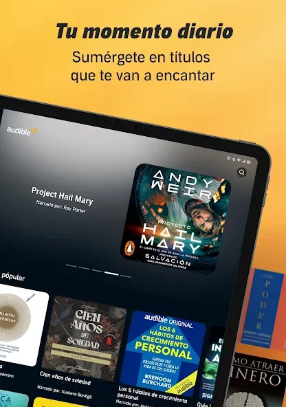 Audible:audiolibros y podcasts screenshot 10