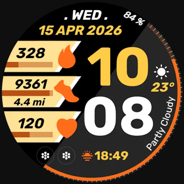 Active Edge Watch Face screenshot 37
