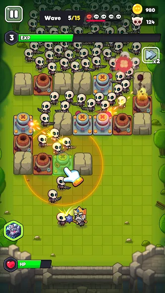 타워 디펜스의 왕, 타워킹! screenshot 3