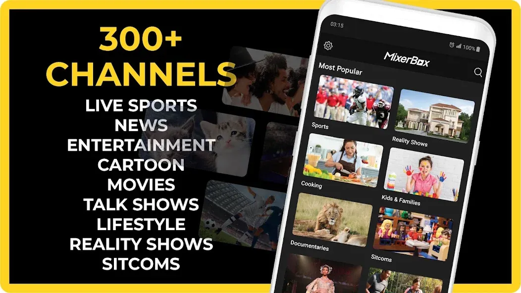FREECABLE© TV App: Shows, News screenshot 2