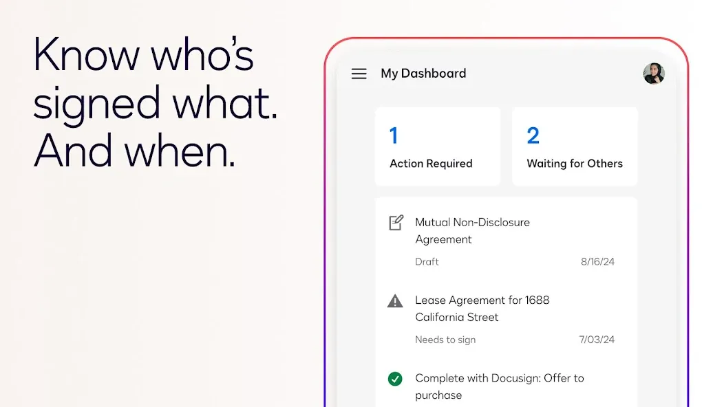 Docusign - Upload & Sign Docs screenshot 15
