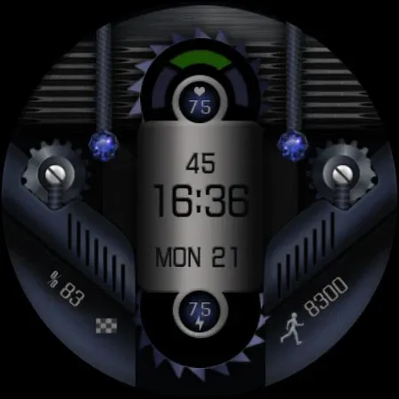 W-Design WOS063 - Watch Face screenshot 4