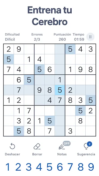 Sudoku.com - Sudoku clásico screenshot 2