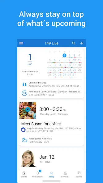 149 Live Calendar & To-Do List screenshot 1