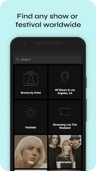 Bandsintown Concerts screenshot 4