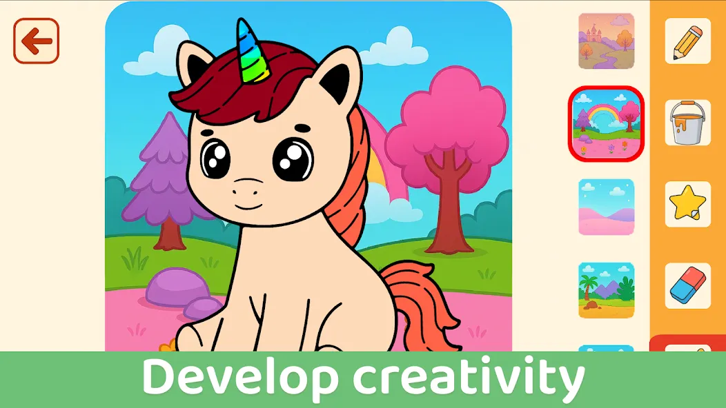 Coloring Kids Games: Draw Pets screenshot 2