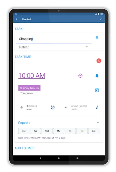 To Do List with Reminder screenshot 19