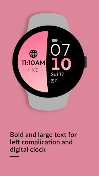 Duo Digital watch face screenshot 4