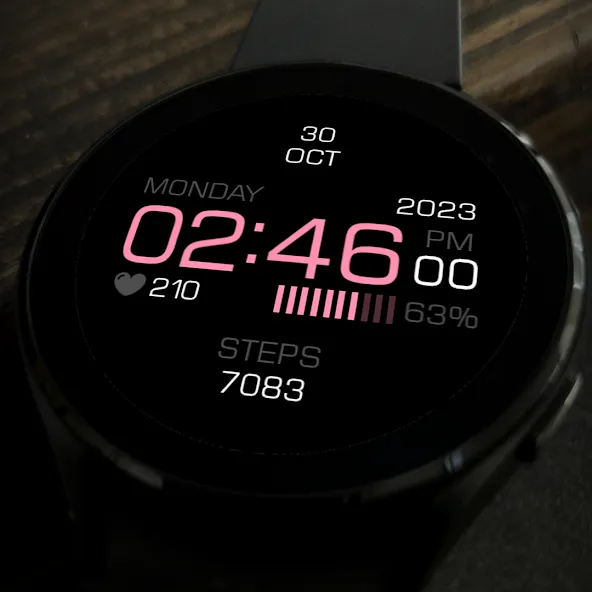 Key099 Digital Watch Face screenshot 6