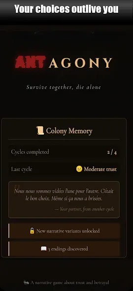 ANTagony - Ant Narrative Game screenshot 6