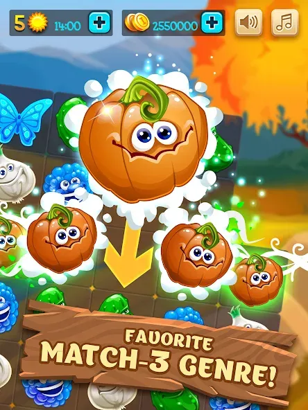 Funny Farm match 3 game screenshot 14