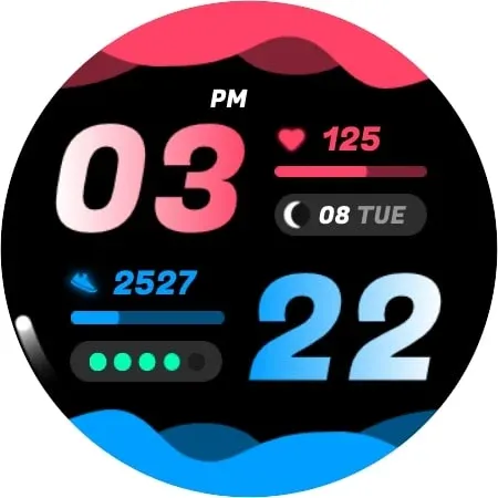 Genesis watch face Wear OS screenshot 4