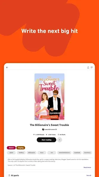 Wattpad Beta screenshot 9