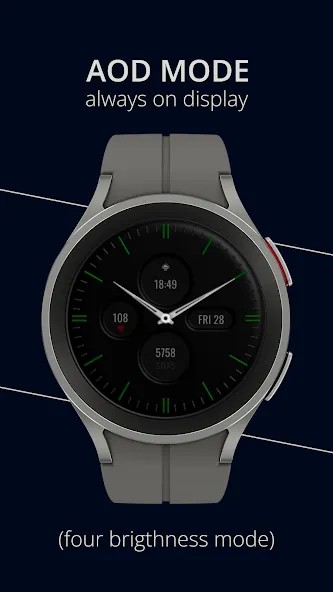 DADAM60: Minimal Watch Face screenshot 4