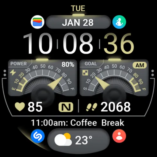 OMG 341 Digital Watch Face screenshot 30