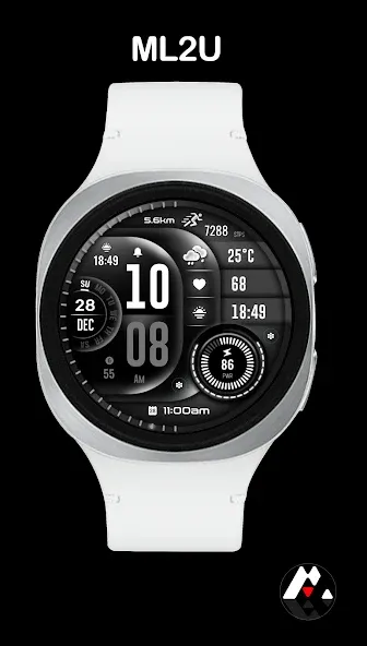 ML2U 375 Watch Face screenshot 8