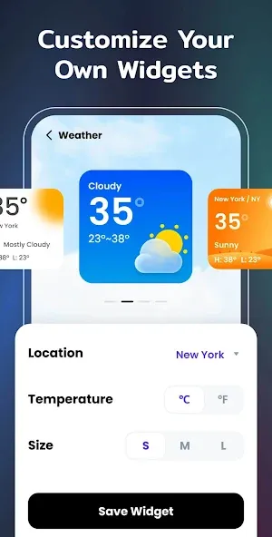 Color Widgets, Theme: iWidgets screenshot 7