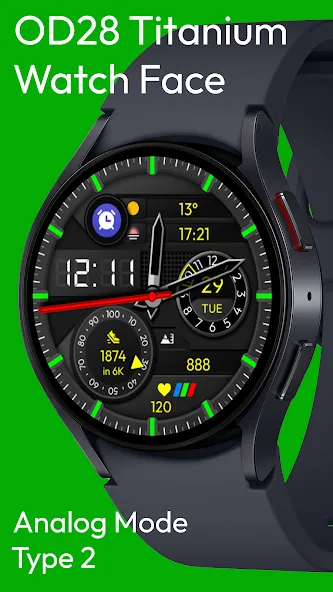 OD28 Titanium Watch Face screenshot 18