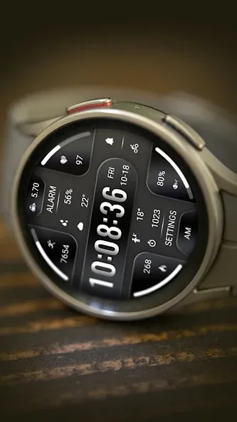ZKin Watch Symmetrical Gray screenshot 3
