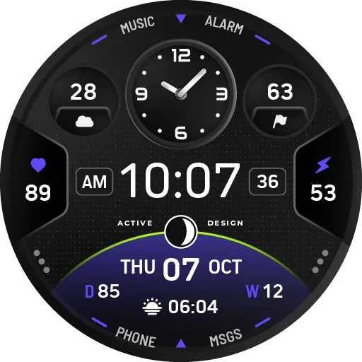 Odyssey 2: Hybrid Watch Face screenshot 48
