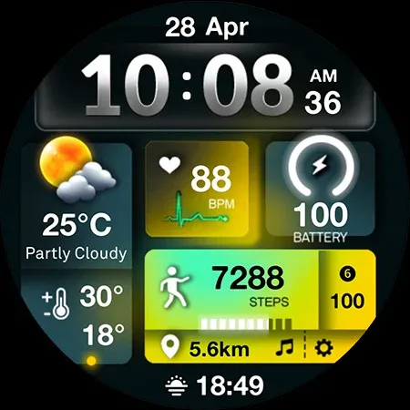 ML2U 241 Watch Face screenshot 27