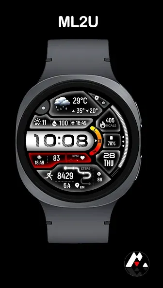ML2U 294 Watch Face screenshot 1