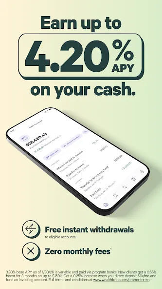 Wealthfront: Save and Invest screenshot 2