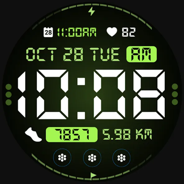 CH054 Digital watch face screenshot 46