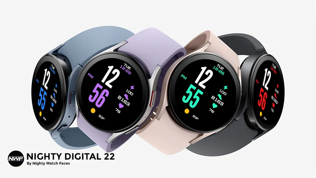 Nighty Digital 22 - watch face screenshot 14