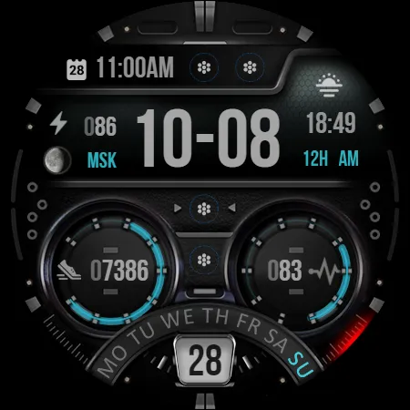 KF138 Watch face screenshot 12
