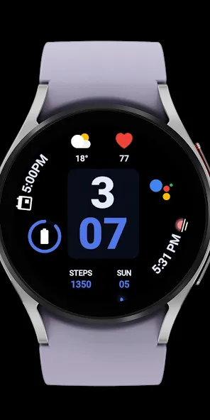 Night 59 - watch face screenshot 5