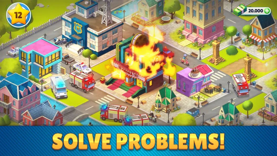 Cozy Town: Design a City Sim screenshot 5