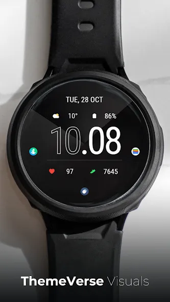 TVV Minimal 8 Watch Face screenshot 1