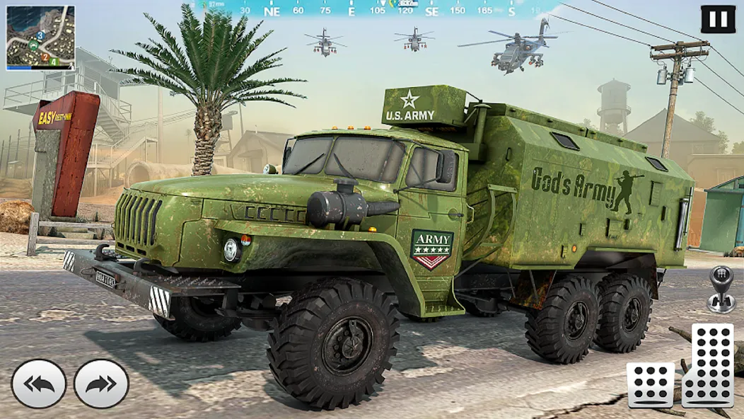 Army Vehicles Truck Simulator screenshot 1
