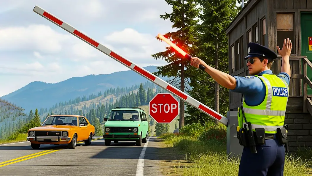 Border Police Game Simulator screenshot 2