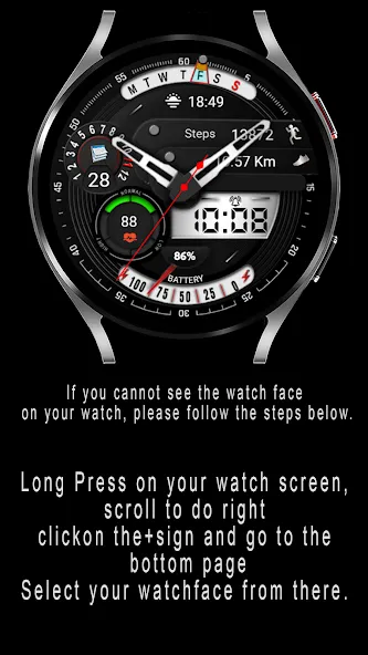 Analog Watchface FSW298 screenshot 1