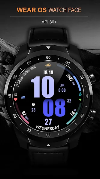 WFP 319 Digital Watch Face screenshot 7
