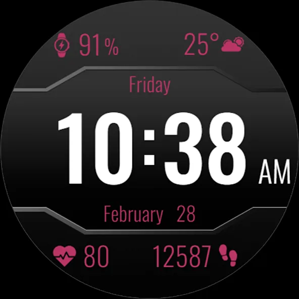 Core Time Watch Face screenshot 8