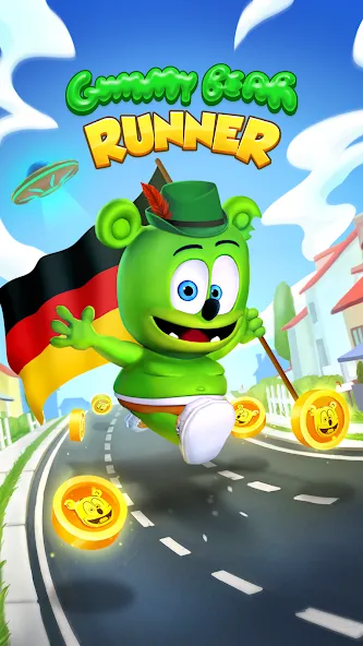 Gumibär run-Endlose Laufspiele screenshot 1