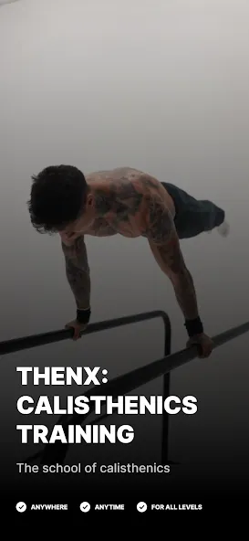 Thenx: Calisthenics Training screenshot 1