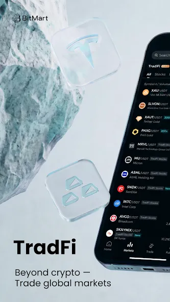 BitMart: Buy Crypto & Stocks screenshot 1
