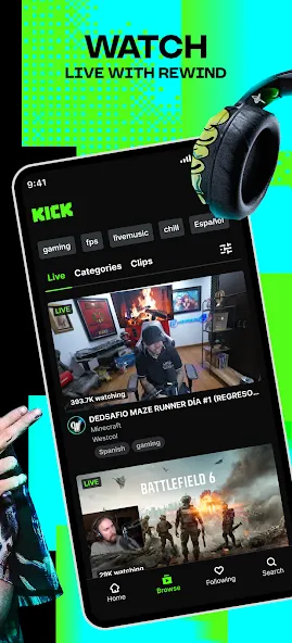 KICK: Live Streaming screenshot 2