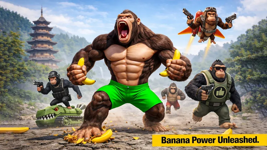 Giant Gorilla Monster Escape screenshot 6