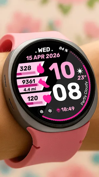 Active Edge Watch Face screenshot 3