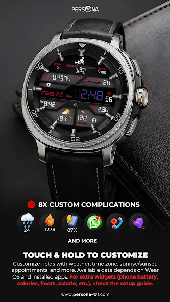 PER001 Smart Sport Watch Face screenshot 4